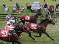 Llandrindod Wells racing event on bank holiday