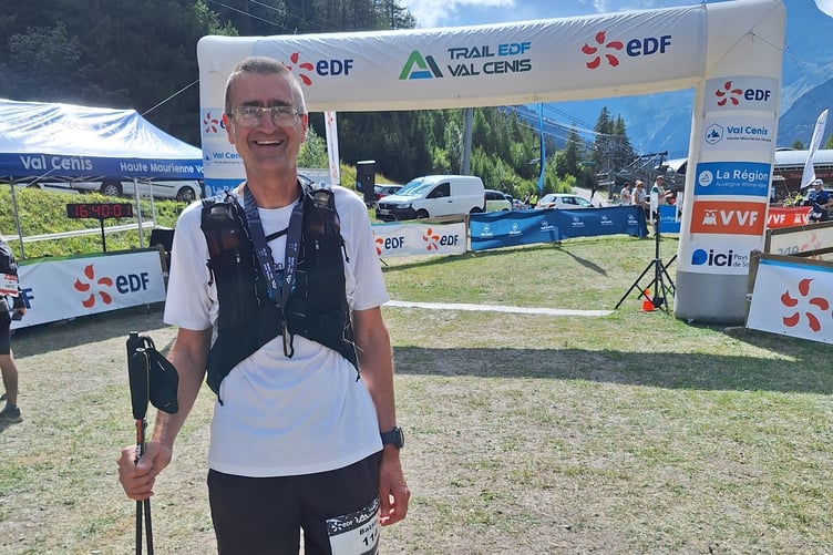 Balázs Pinter at the Trail Val Cenis 2025