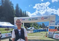 Balázs Pinter shines on Val Cenis Trail