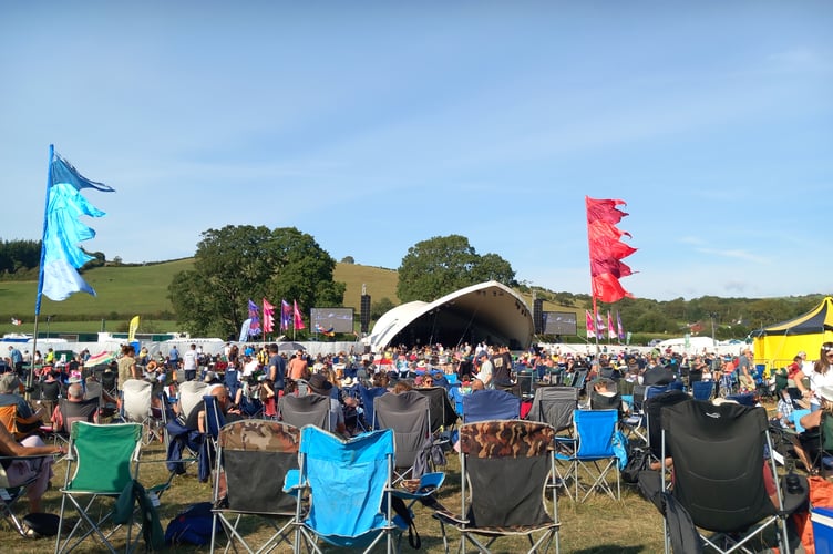 Thousands of people attended this year's Big Tribute Festival at Lovesgrove, Aberystwyth