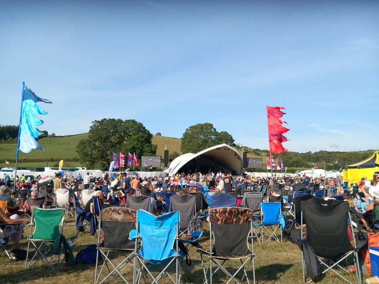 Thousands of people attended this year's Big Tribute Festival at Lovesgrove, Aberystwyth