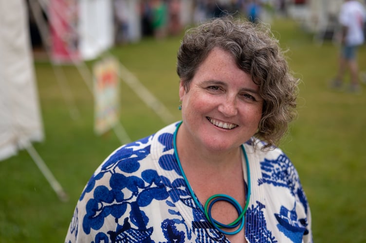 Sarah James MBE, from Cardigan, is the founder of Craft Festival