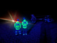 Late night cliff rescue in Aberporth