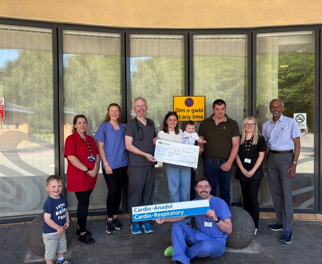 Ceredigion tractor run raises money for health charities