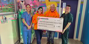Chunky Monkeys raise money for Bronglais children's ward
