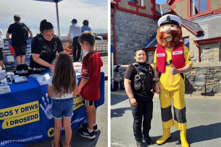 NWP Gwynedd South pictures from Criccieth Lifeboat Station open day