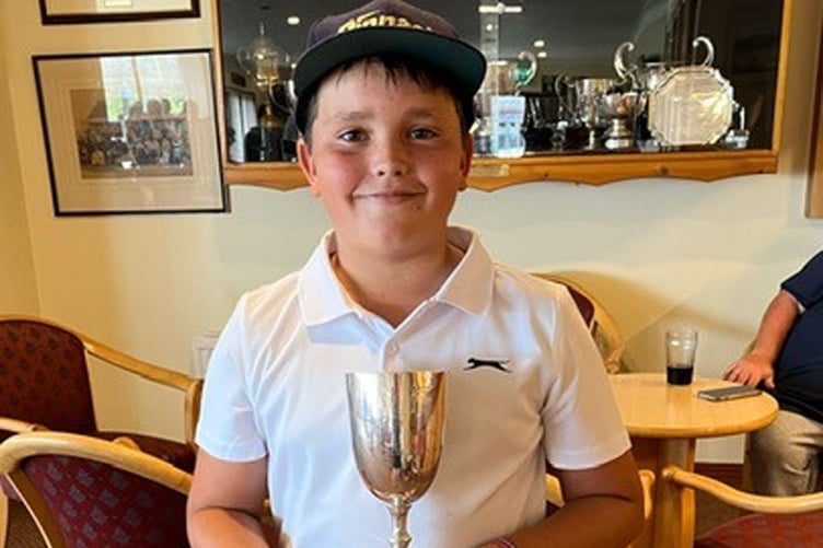 Junior champion Tom Troughton
