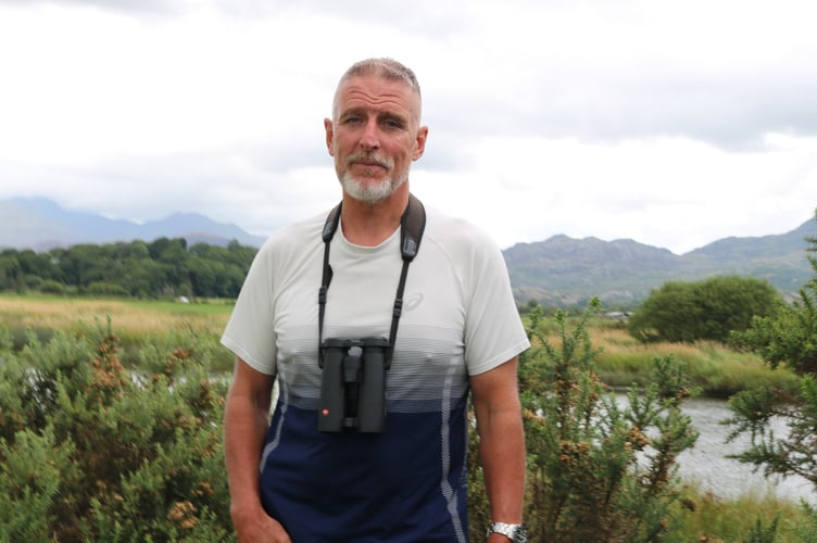Iolo Williams. Photo: Bywyd Gwyllt Glaslyn Wildlife