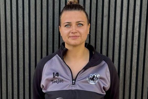 Nia Jones, Pwllheli's player of the game against Bangor