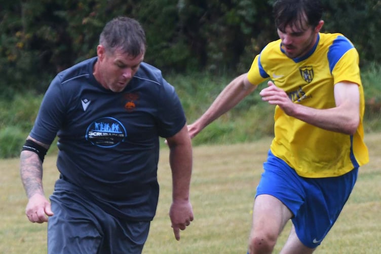 Ben Holt scored twice for Tywyn