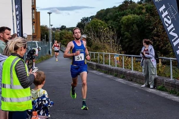 Janoš Vranek took the win in a time of 15:50