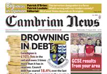 Council takes aim at Cambrian News over Ceredigion's mounting pile of red