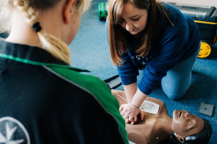St John Ambulance Cymru’s Save a Life September campaign