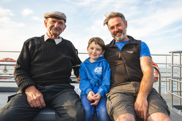 Winston and family celebrate 70 years of spotting dolphins 