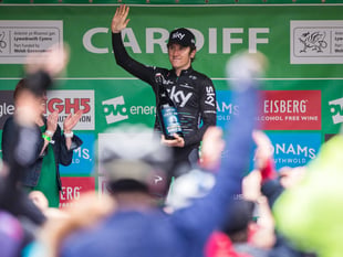 Darlledu cymal olaf Taith Prydain i anrhydeddu Geraint Thomas