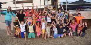 Family fun at Aberdyfi beach games