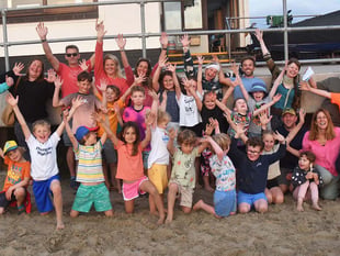 Family fun at Aberdyfi beach games