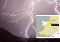 Thursday thunderstorm warning for most of Wales