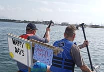 Pwllheli RNLI's raft race success
