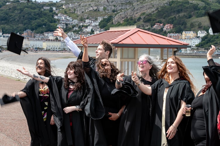 Grŵp Llandrillo Menai students. Photo: Grŵp Llandrillo Menai