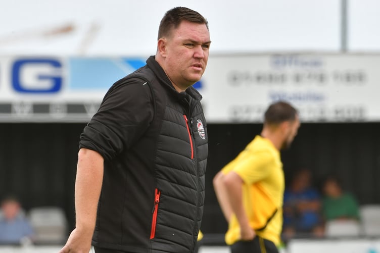 Porthmadog manager Chris Jones