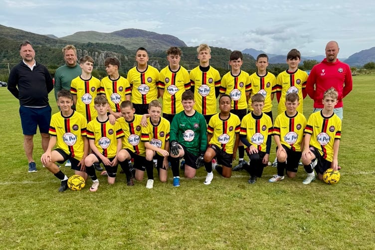 Port Under 14s new away kit