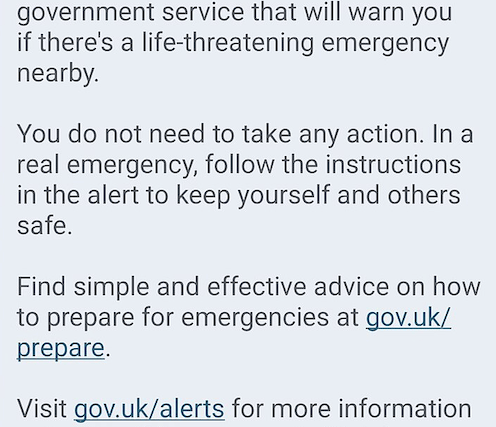 Welsh Emergency Alert  was lost in translation