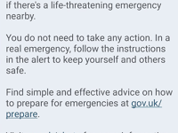 Welsh Emergency Alert  was lost in translation