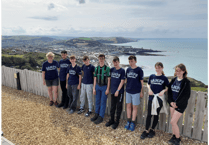 Penglais pupils climb Consti several times to raise money for Borneo trip