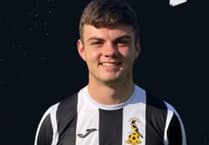 Elwyn Edwards' winning goal for Penrhyncoch Reserves