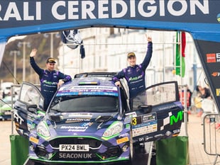 Armstrong storms to maiden BRC victory at Rali Ceredigion