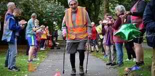 Aberystwyth's Lionel Curtis hits 250 parkruns