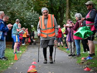 Aberystwyth's Lionel Curtis hits 250 parkruns