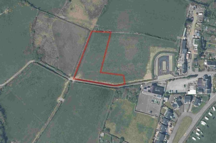 Location of the cemetery at Tudweiliog. Image: Gwynedd Council plans