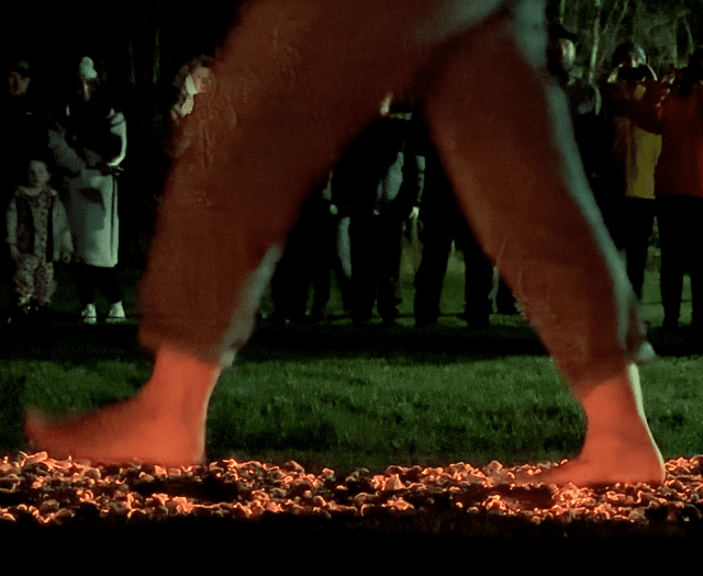 Walk on fire to raise cash for Hywel Dda