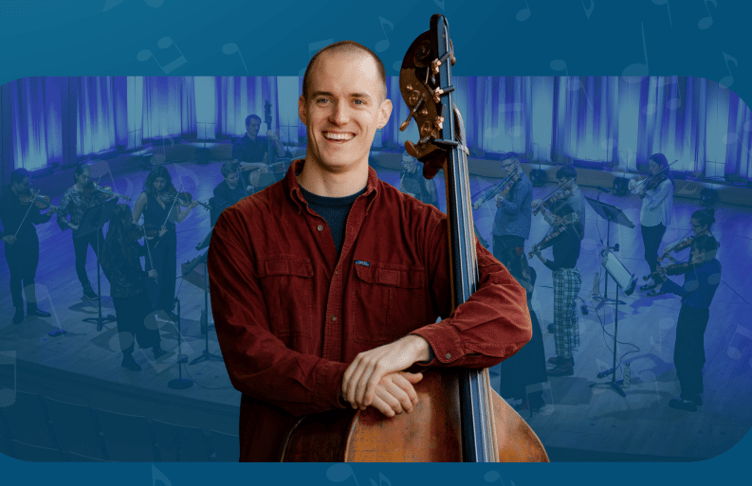 Sinfonia Cymru bassist Martin Ludenbach has curated All About the Bass. Photo: Sinfonia Cymru