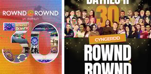 Llyfr yn dathlu 30 mlwyddiant Rownd a Rownd