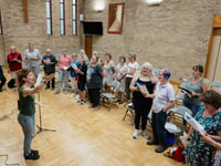 Aberystwyth's Tenovus choir hitting the right notes