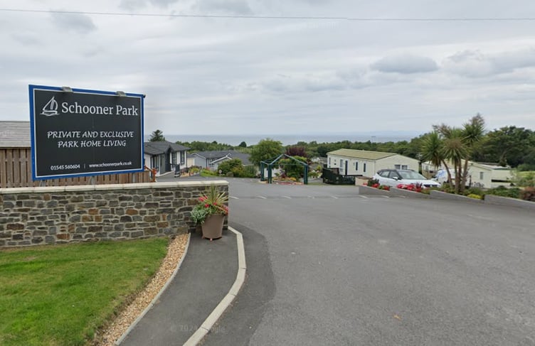 Schooner Park in New Quay