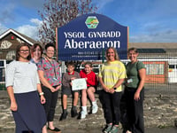 Aberaeron school praised for well-being support