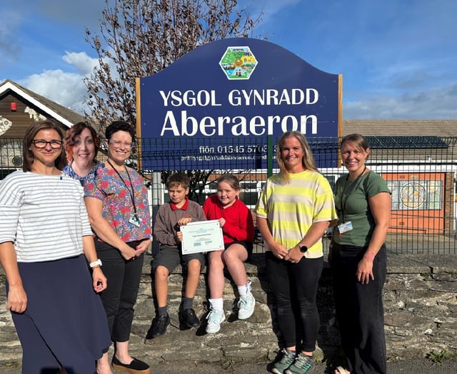 Aberaeron school praised for well-being support