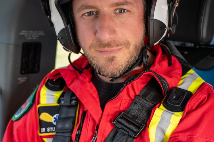 Dr Stuart Gill is a Consultant Anaesthetist and Welshpool-based air ambulance medic
