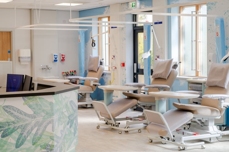 The Leri cancer unit at Bronglais Hospital