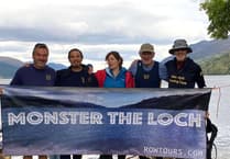 Aberdyfi Rowing Club completes Monster the Loch challenge