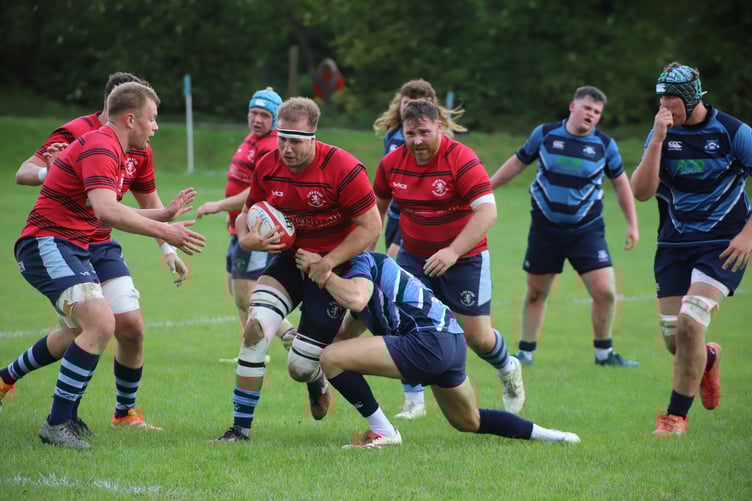 Aberystwyth on the attack at Trebanos