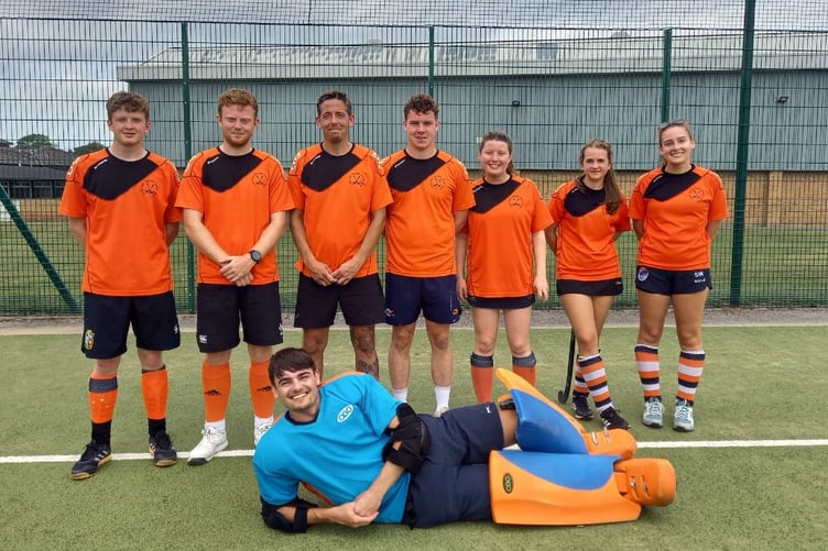 Dysynni Mixed 7s winning team