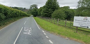 Airlifted driver arrested following A482 crash