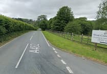 Airlifted driver arrested following A482 crash