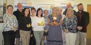 Ardal Aberystwyth Rotary Club raises £2,100 in charity duck race