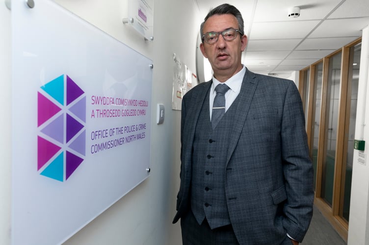 �North Wales Police and Crime Commissioner Andy Dunbobbin